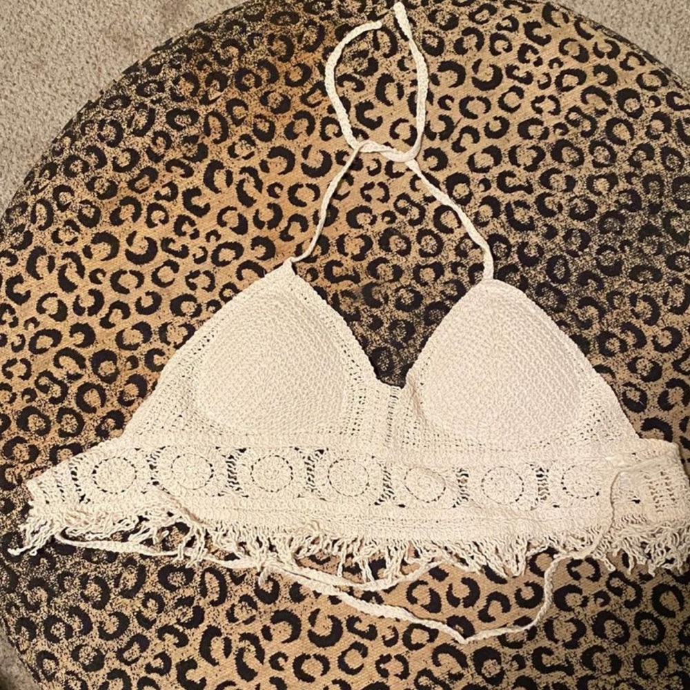 Crochet halter top